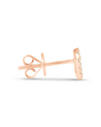 Open Heart Diamond Earrings