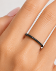 Black Diamond Eternity Band