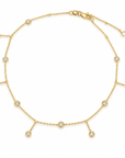 Gold Drop Anklet