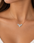 Australian Opal and Diamond Necklace