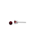 Garnet Stud Earrings