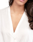 Bar and Bead Lariat Necklace