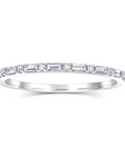 Sophia Baguette & Round Diamond Band