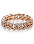 Diamond Cuban Link Ring - Rings