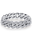 Diamond Cuban Link Ring - Rings