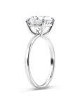 4 Prong Round Solitaire Engagement Ring - Rings