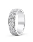 Pave Diamond Eternity Ring - Rings