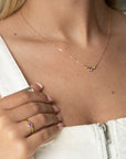 Pink Sapphire and Opal Necklace - Necklace
