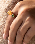 Dragoness Fire Opal Ring - Rings