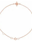 North Star Bracelet - wrist