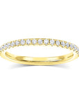 Diamond Wedding Band - 2.4 mm - Rings