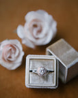 Oval Halo Pink Diamond Engagement Ring - Rings