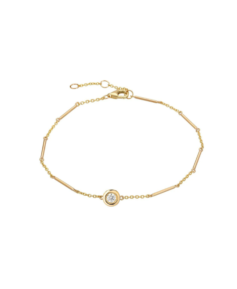 Unity Chain Bracelet Single Diamond