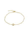 Unity Chain Bracelet Single Diamond