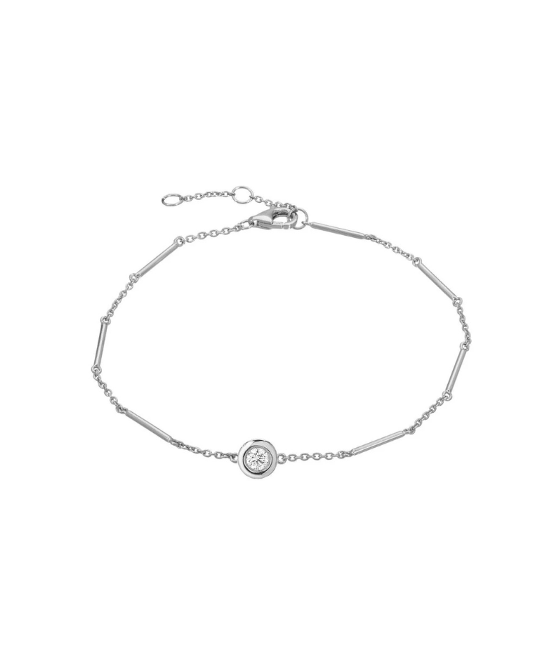 Unity Chain Bracelet Single Diamond