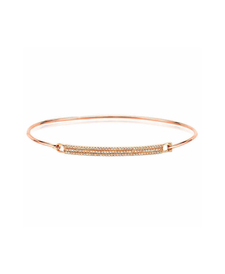 Diamond Pave Bar Bangle