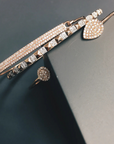 Diamond Pave Bar Bangle