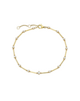 Diamond and Gold Bar Constellation Bracelet