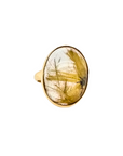 Rutilated Quartz Ring