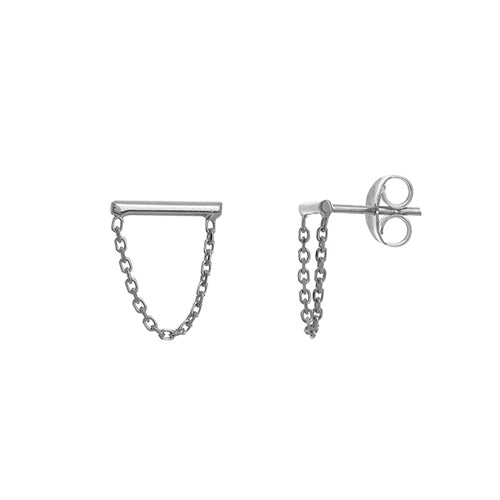 Chain Link Earrings - Earrings