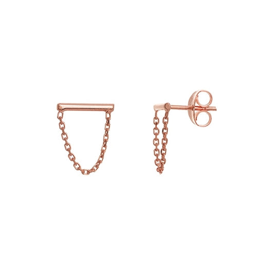 Chain Link Earrings - Earrings