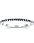 Valentina Black Diamond Band - Rings
