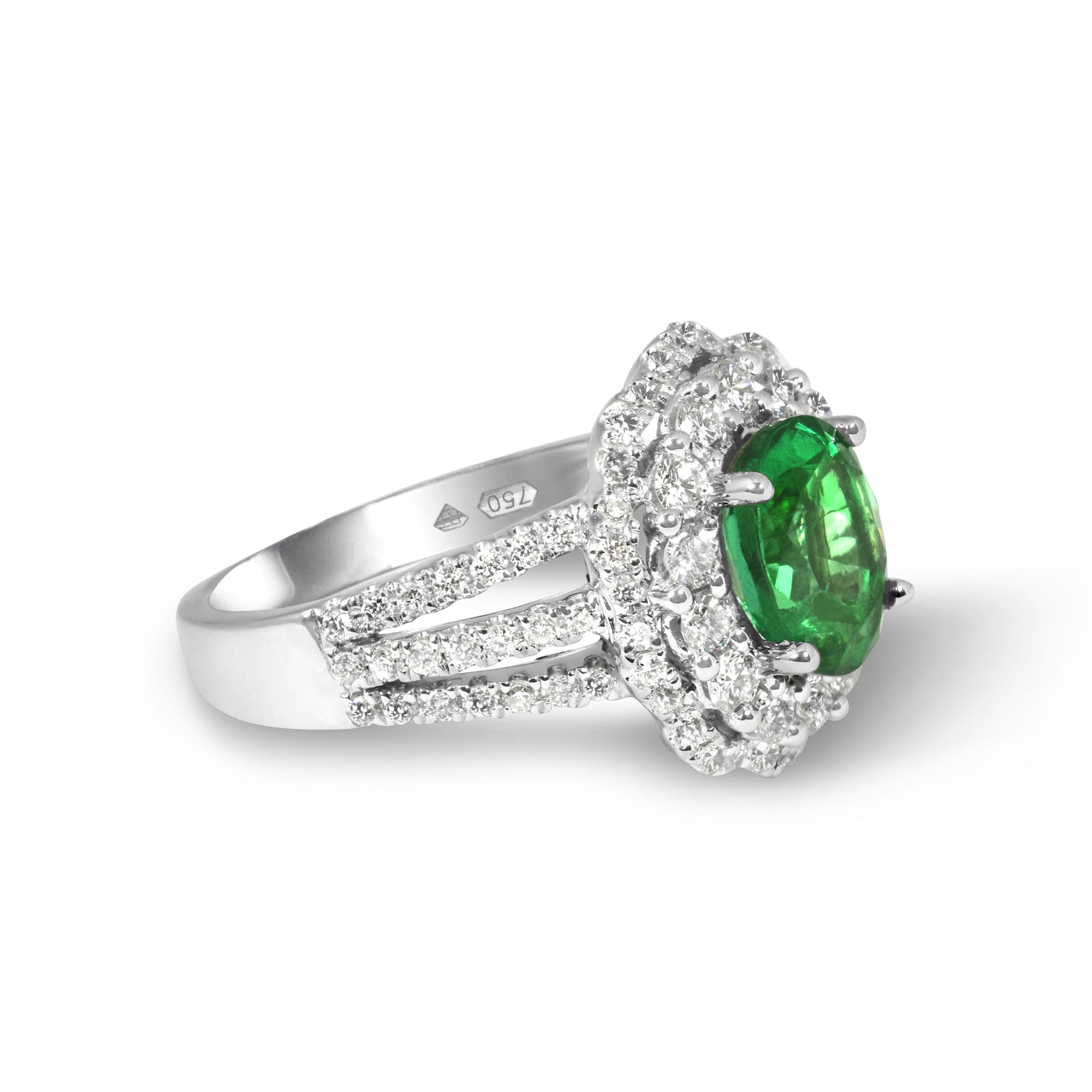 Oval Emerald Dreams Ring - Rings