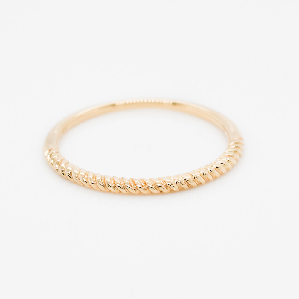 Thin Rope Stacking Ring - Rings