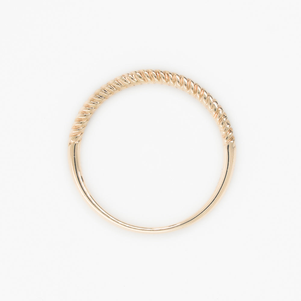 Thin Rope Stacking Ring  Gold Rings – Jewel Princess