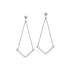V Dangle Earrings - Earrings
