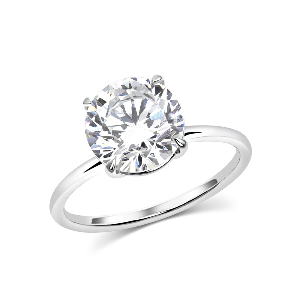 1.5 ct 4 Prong Stacking Solitaire Bridal Set 4