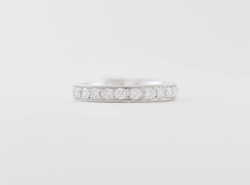 Miligrain Diamond Band - Rings